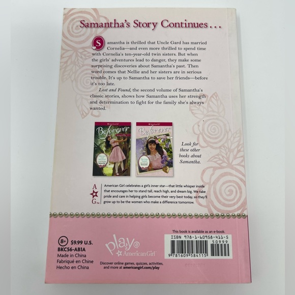 3/$15 AMERICAN GIRL: Lost and Found. A Samantha Classic. Volume 2 - Picture 2 of 5